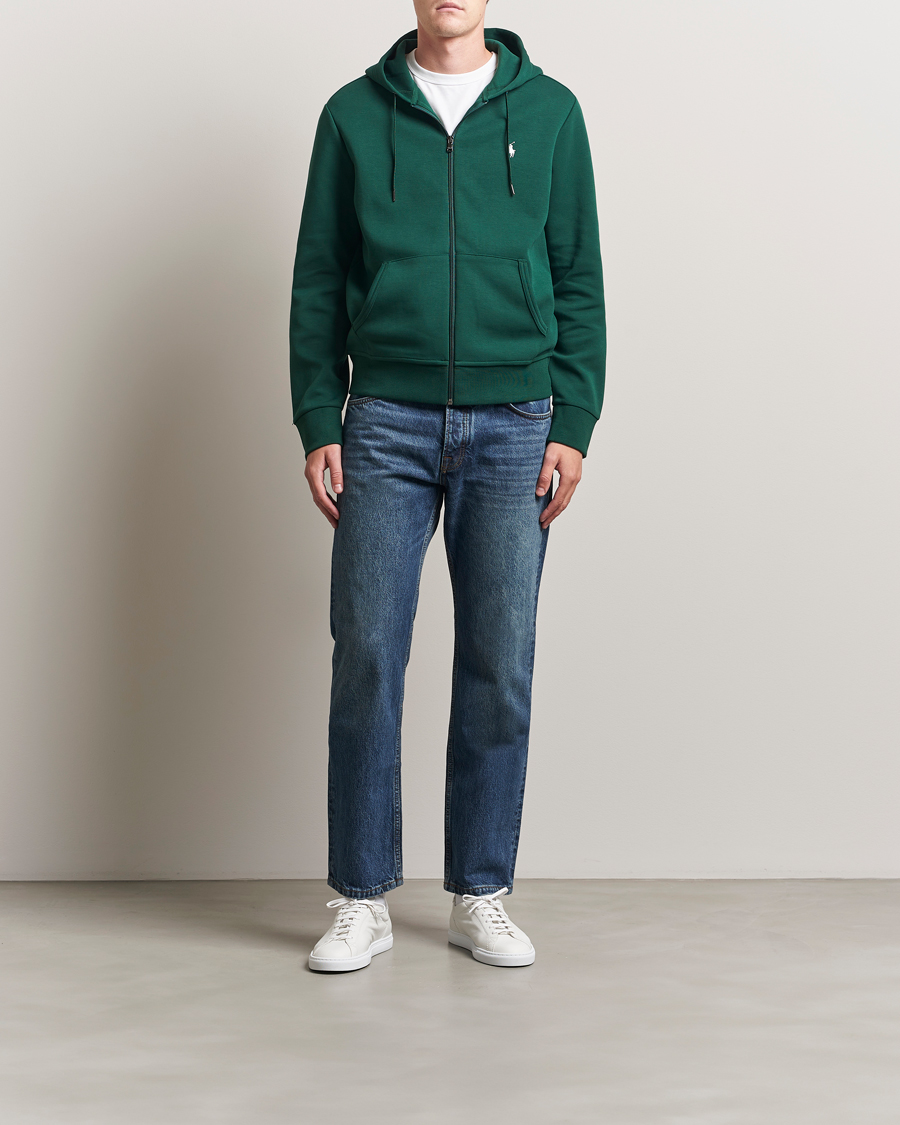 Homme | Pulls Et Tricots | Polo Ralph Lauren | Double Knitted Full-Zip Hoodie Vintage Pine