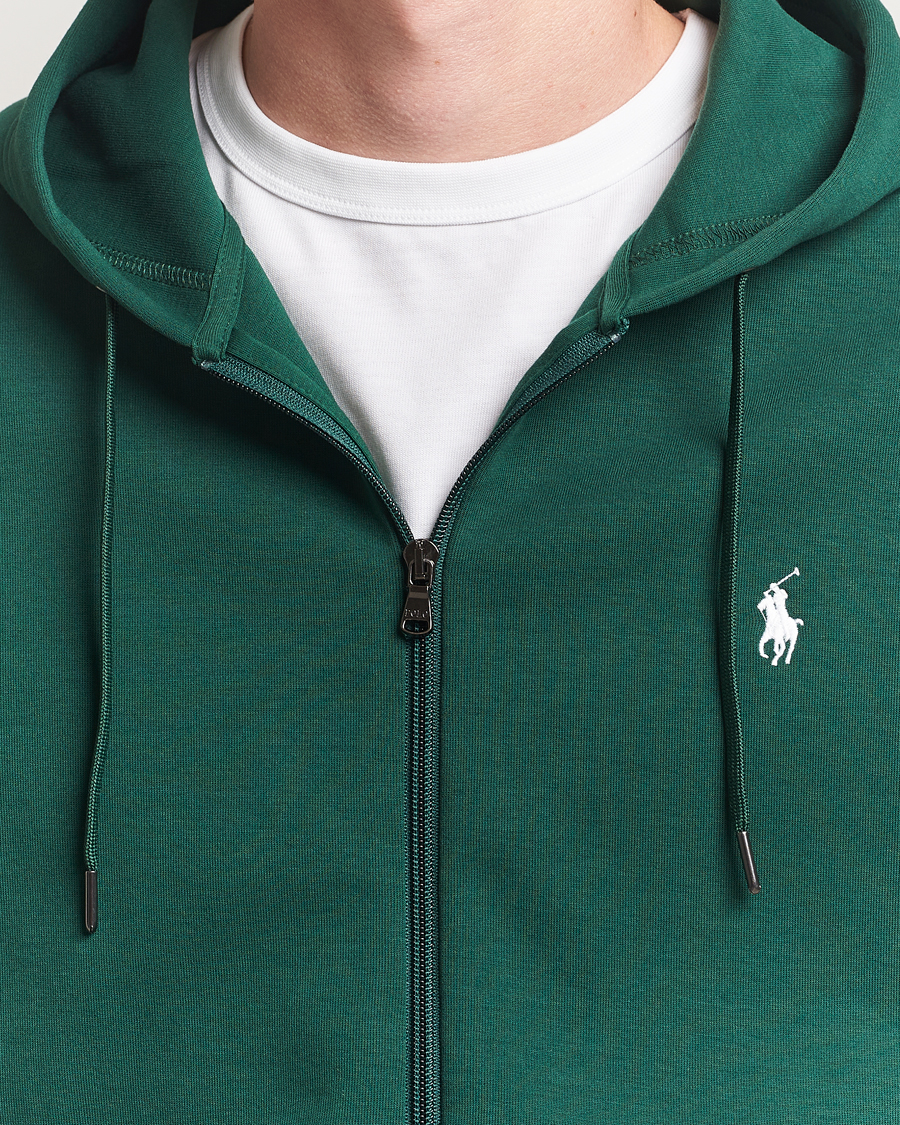 Homme | Pulls Et Tricots | Polo Ralph Lauren | Double Knitted Full-Zip Hoodie Vintage Pine