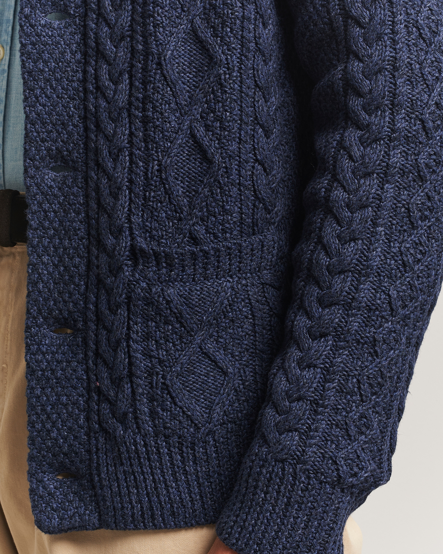 Homme | Pulls Et Tricots | Polo Ralph Lauren | Cotton Shawl Cardigan Navy Heather