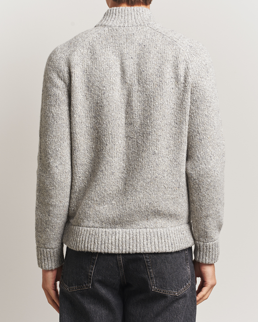 Homme | Pulls Et Tricots | Polo Ralph Lauren | Wool Blend Button Cardigan Grey Marl