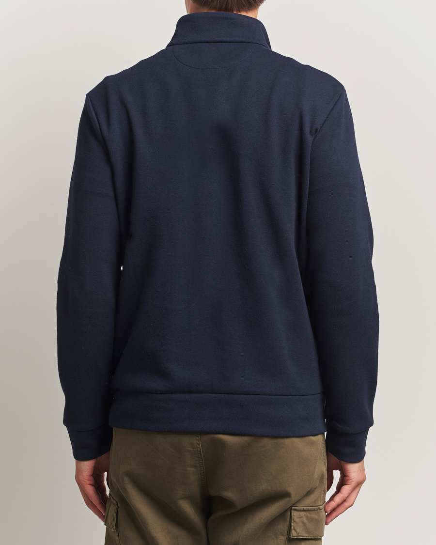 Homme | Pulls Et Tricots | Polo Ralph Lauren | Double Knit Jaquard Half Zip Sweater Aviator Navy
