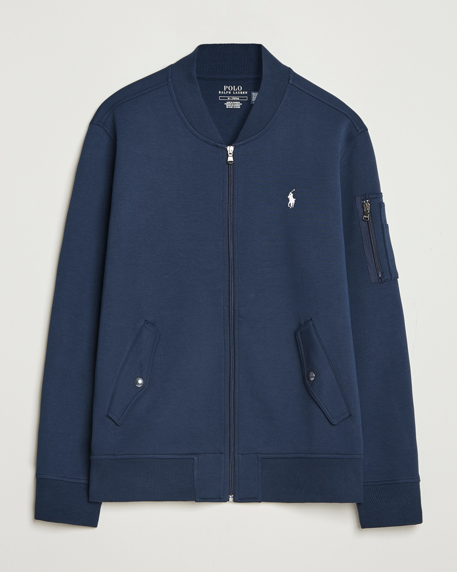 Homme | Pulls Et Tricots | Polo Ralph Lauren | Double Knitted Sweatshirt Aviator Navy