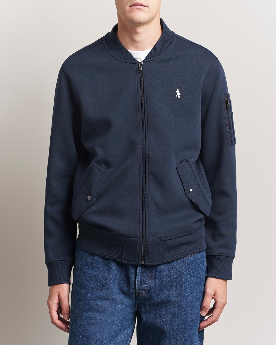 Homme | Pulls Et Tricots | Polo Ralph Lauren | Double Knitted Sweatshirt Aviator Navy