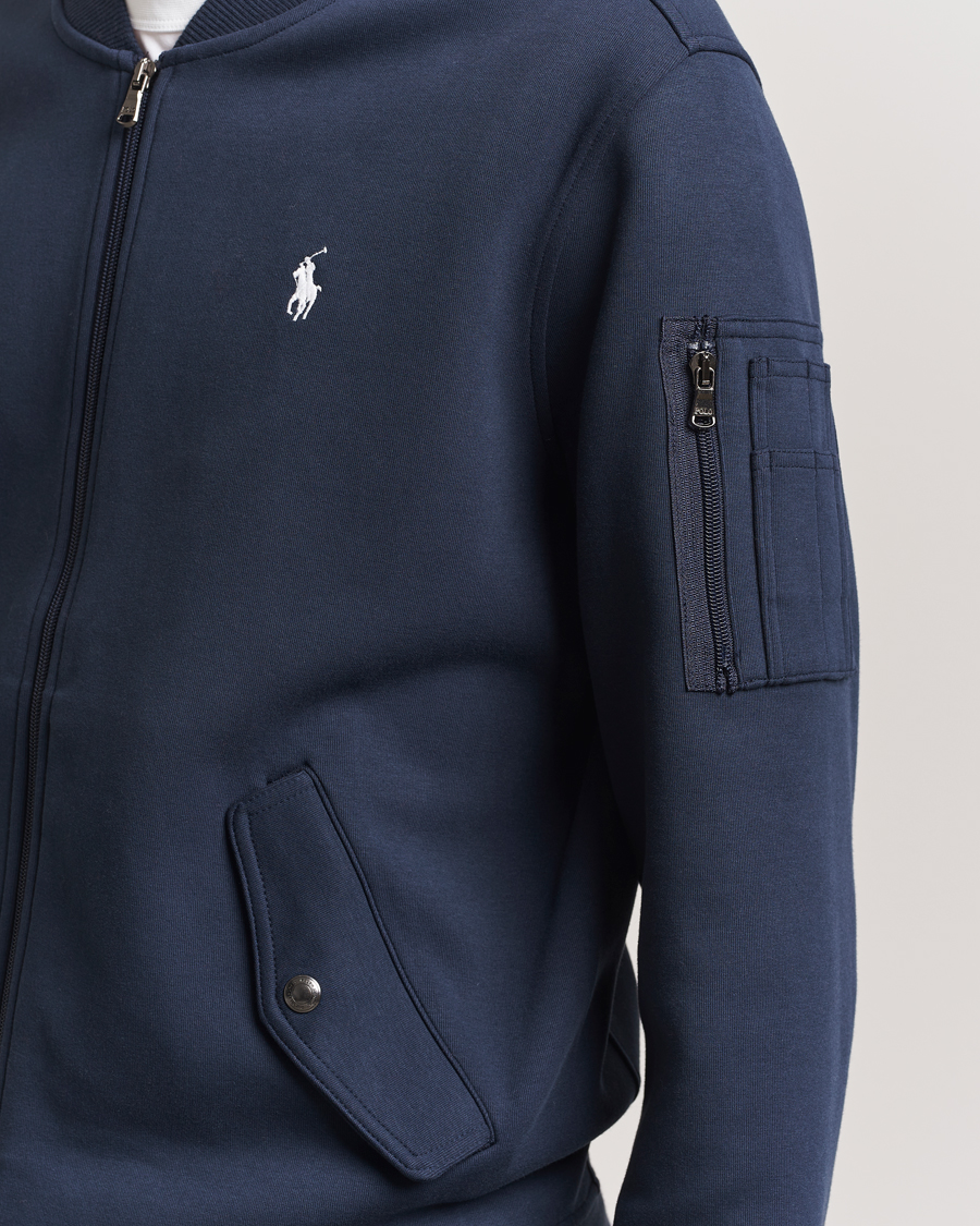 Homme | Pulls Et Tricots | Polo Ralph Lauren | Double Knitted Sweatshirt Aviator Navy