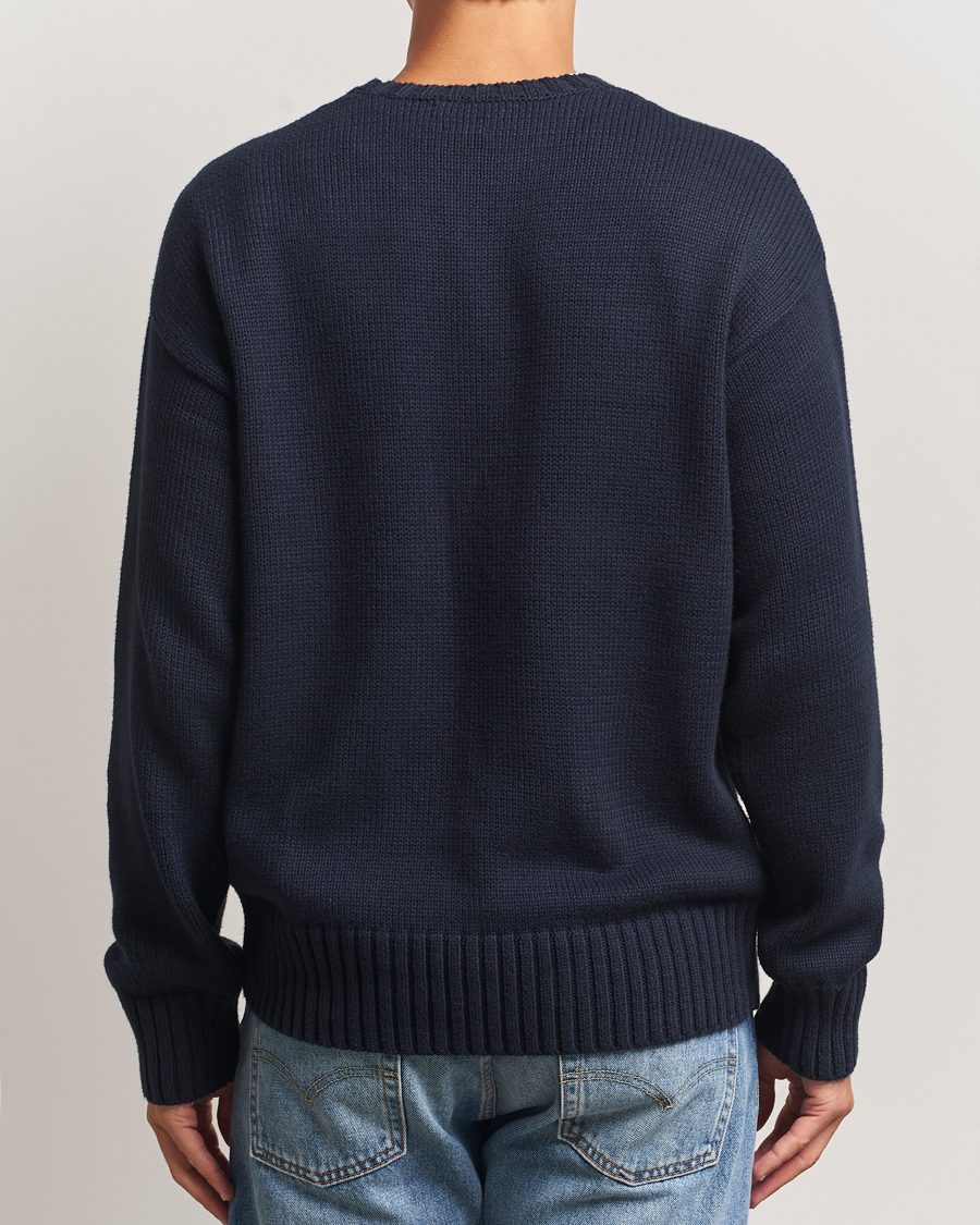 Homme | Pulls Et Tricots | Polo Ralph Lauren | Cotton Logo Sweater Hunter Navy