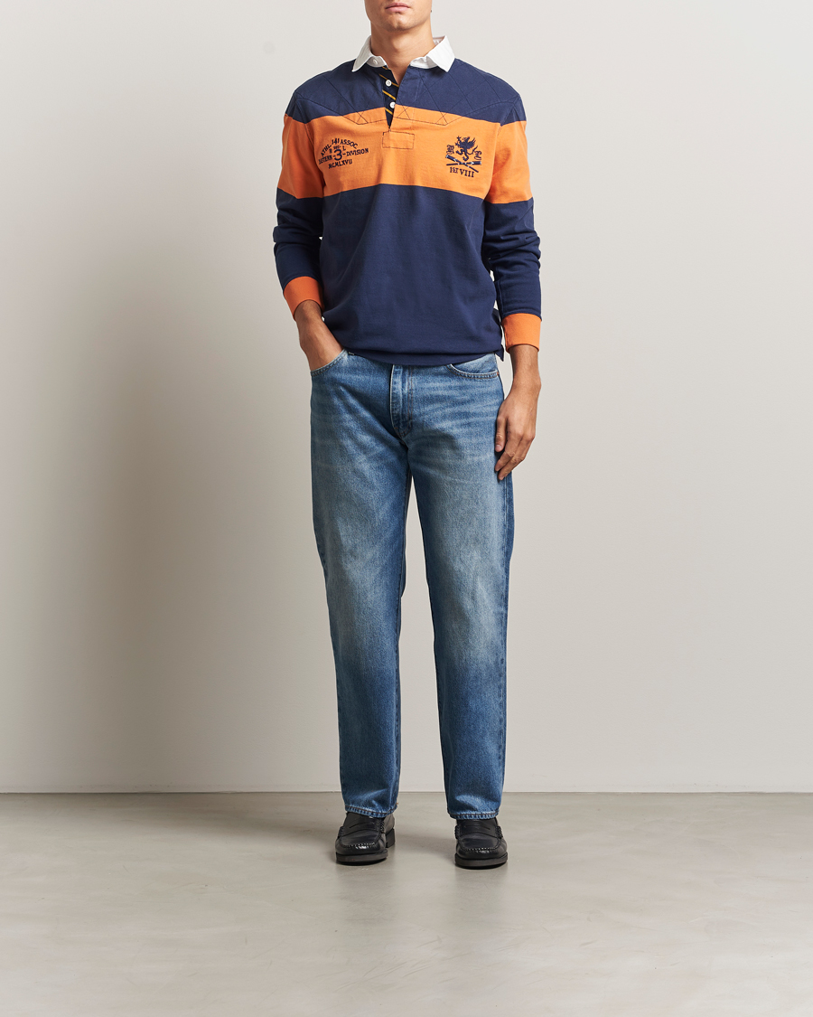Homme | Pulls Et Tricots | Polo Ralph Lauren | Sport Rugby Sweater Newport Navy