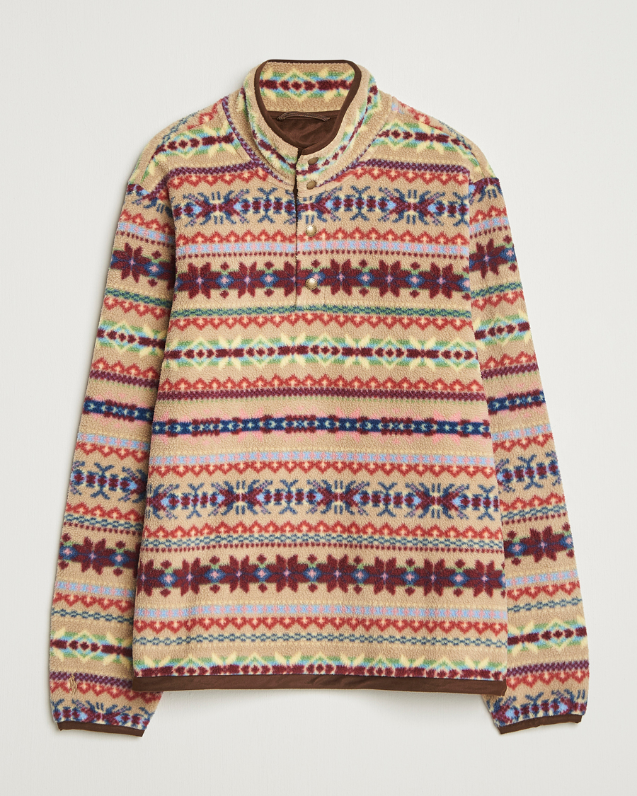 Homme | Pulls Et Tricots | Polo Ralph Lauren | Printed Fleece Camel Combo