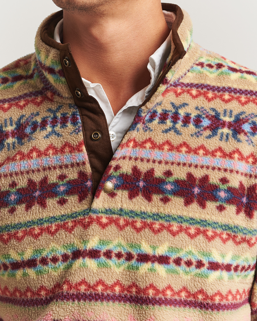 Homme | Pulls Et Tricots | Polo Ralph Lauren | Printed Fleece Camel Combo