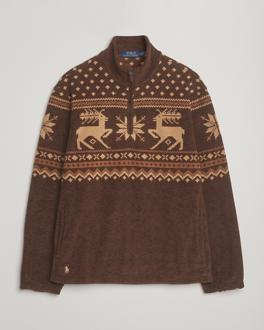 Homme | Pulls Et Tricots | Polo Ralph Lauren | Vintage Fairisle Half Zip Fleece Cascadia