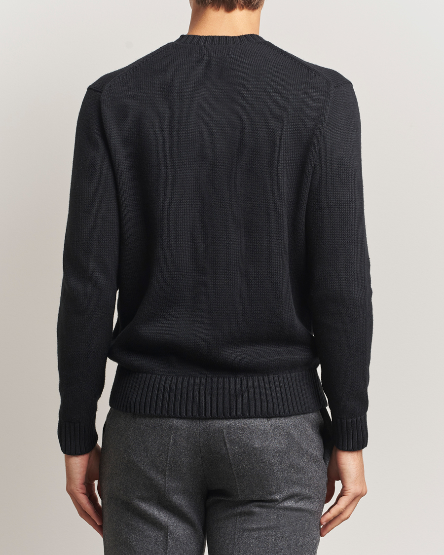 Homme | Pulls Et Tricots | Polo Ralph Lauren | Holiday Bear Cotton Sweater Polo Black