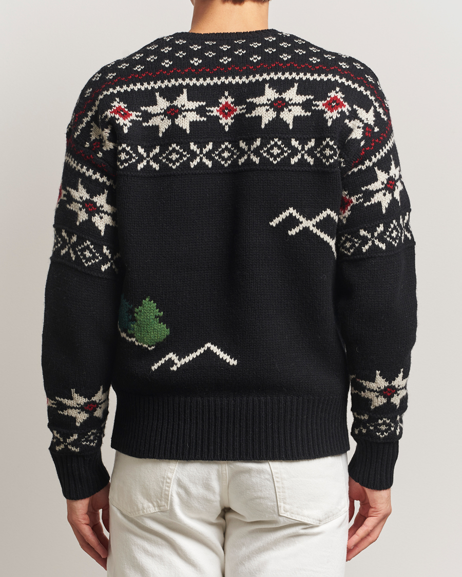 Homme | Pulls Et Tricots | Polo Ralph Lauren | Wool Skier Sweater Black Combo