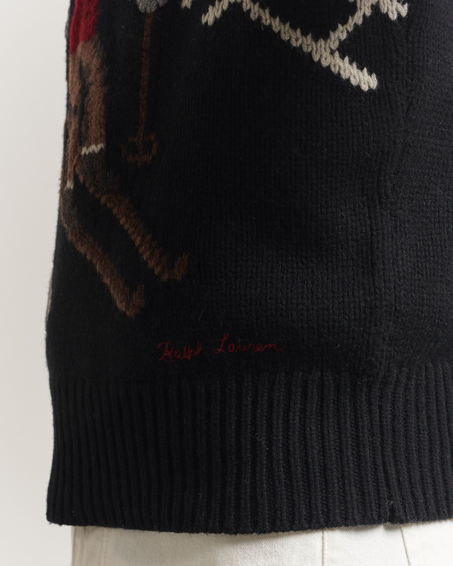 Homme | Pulls Et Tricots | Polo Ralph Lauren | Wool Skier Sweater Black Combo