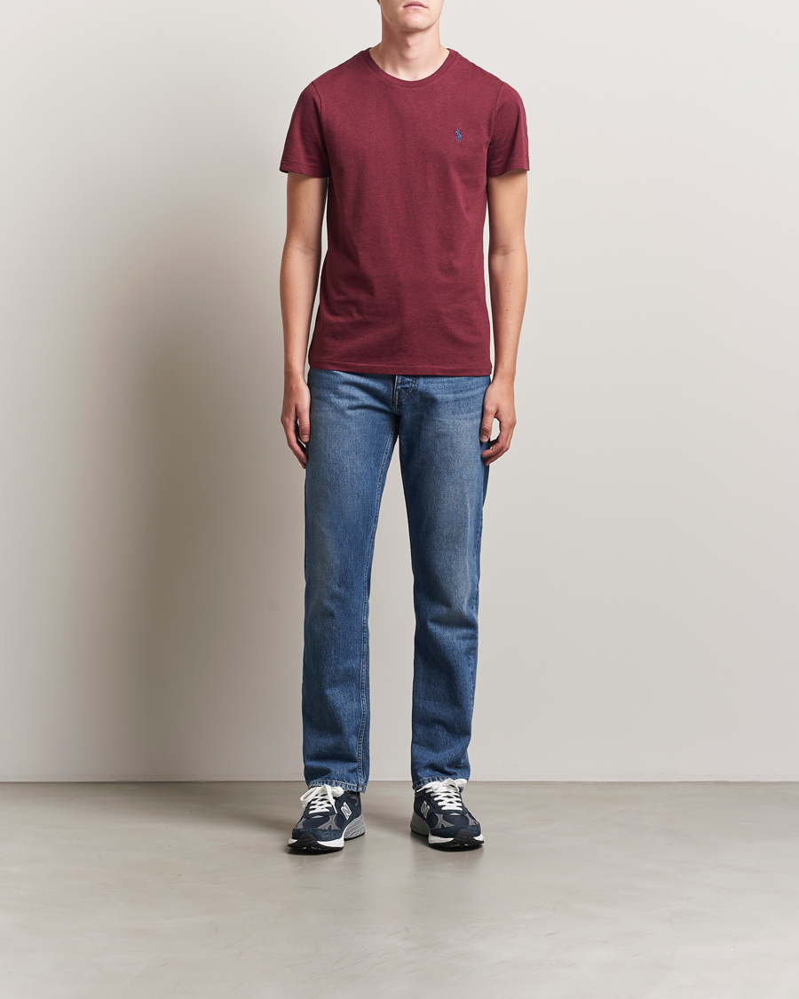 Homme | T-shirts | Polo Ralph Lauren | Crew Neck T-Shirt Spring Wine Heather