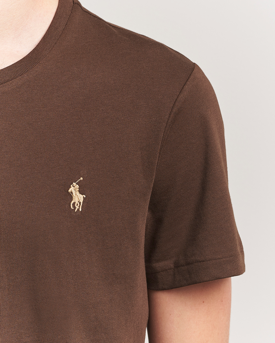 Homme | T-shirts | Polo Ralph Lauren | Crew Neck T-Shirt Nutmeg Brown