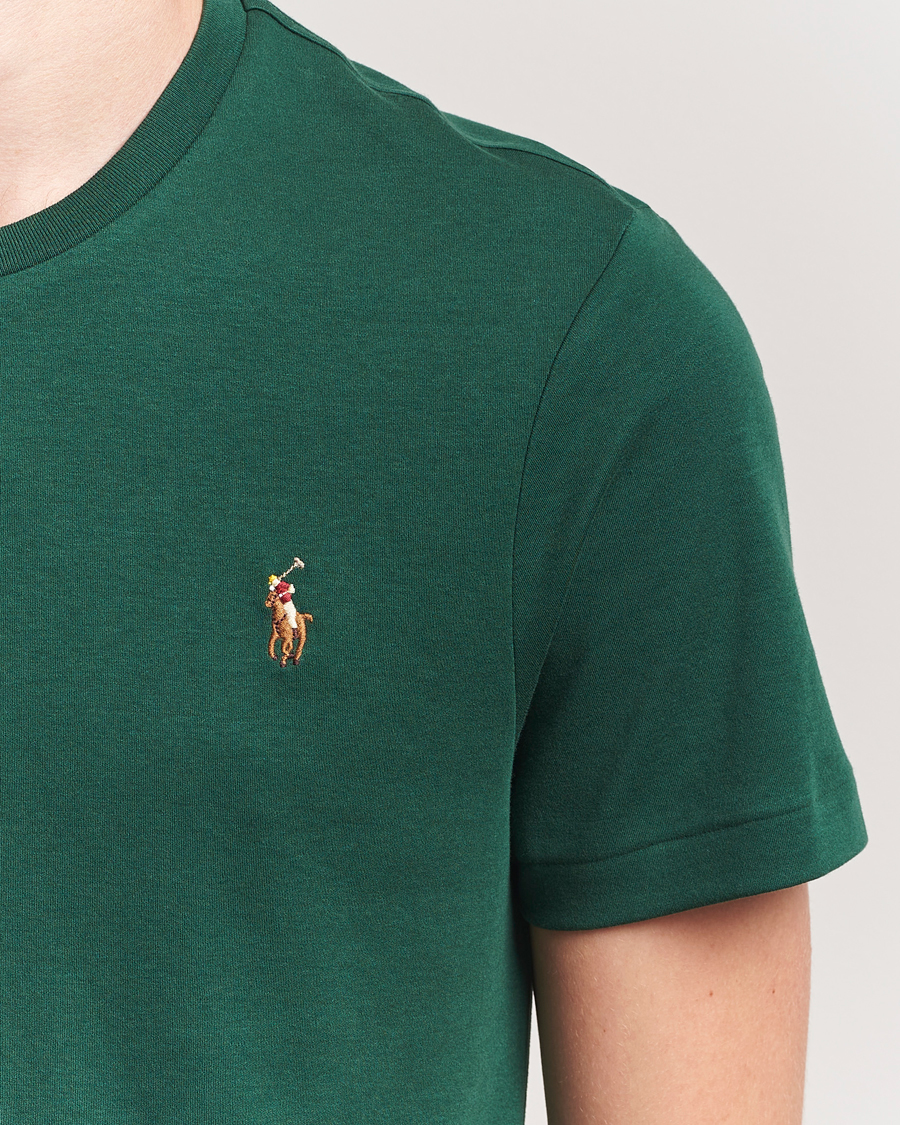 Homme | T-shirts | Polo Ralph Lauren | Luxury Pima Cotton Crew Neck T-Shirt Vintage Pine