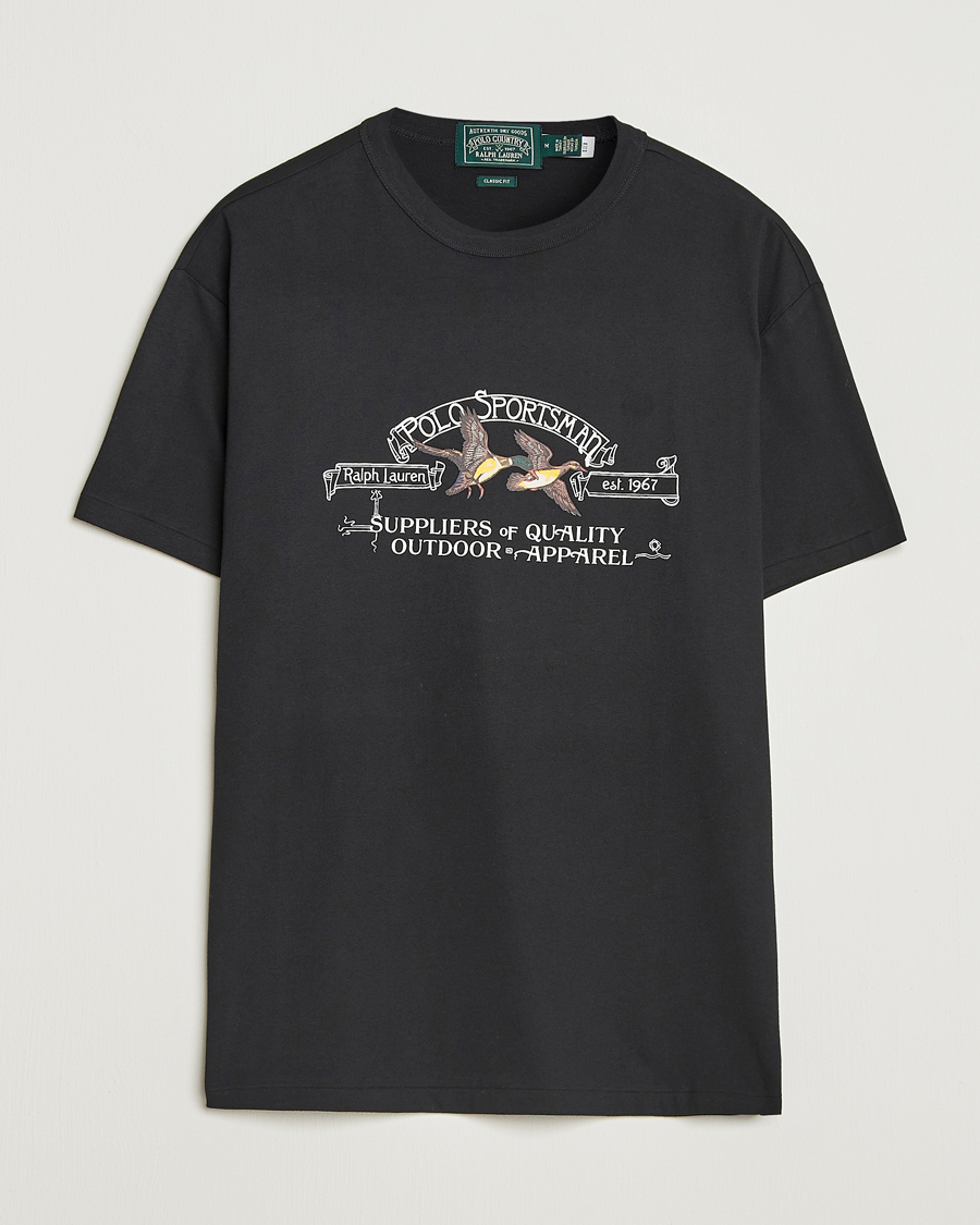 Homme | T-shirts | Polo Ralph Lauren | Classic Fit Logo T-Shirt Polo Black