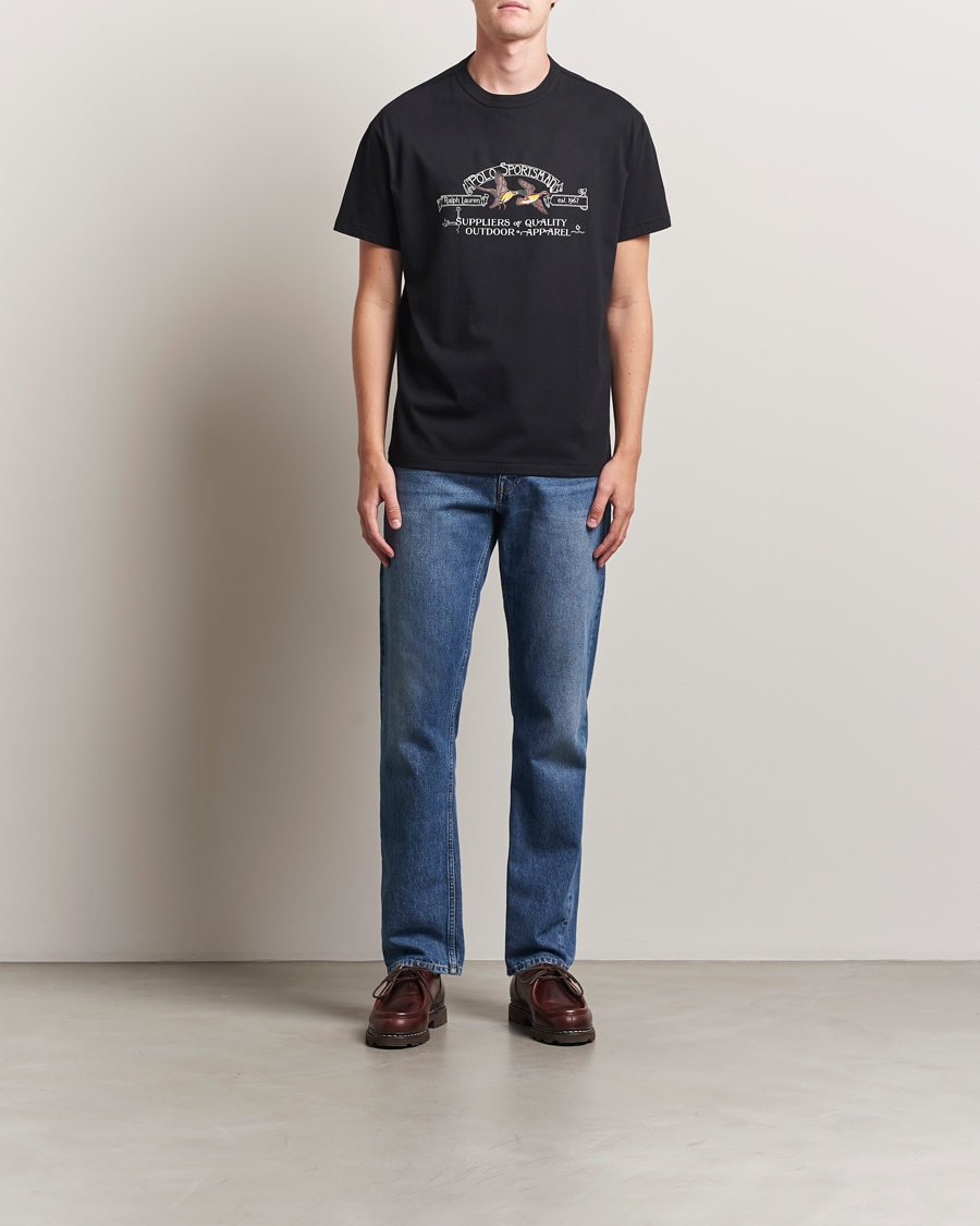Homme | T-shirts | Polo Ralph Lauren | Classic Fit Logo T-Shirt Polo Black