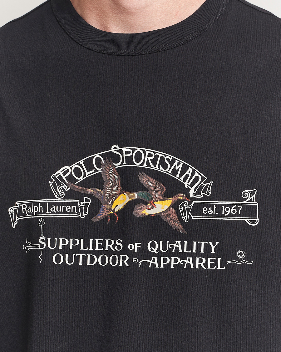 Homme | T-shirts | Polo Ralph Lauren | Classic Fit Logo T-Shirt Polo Black