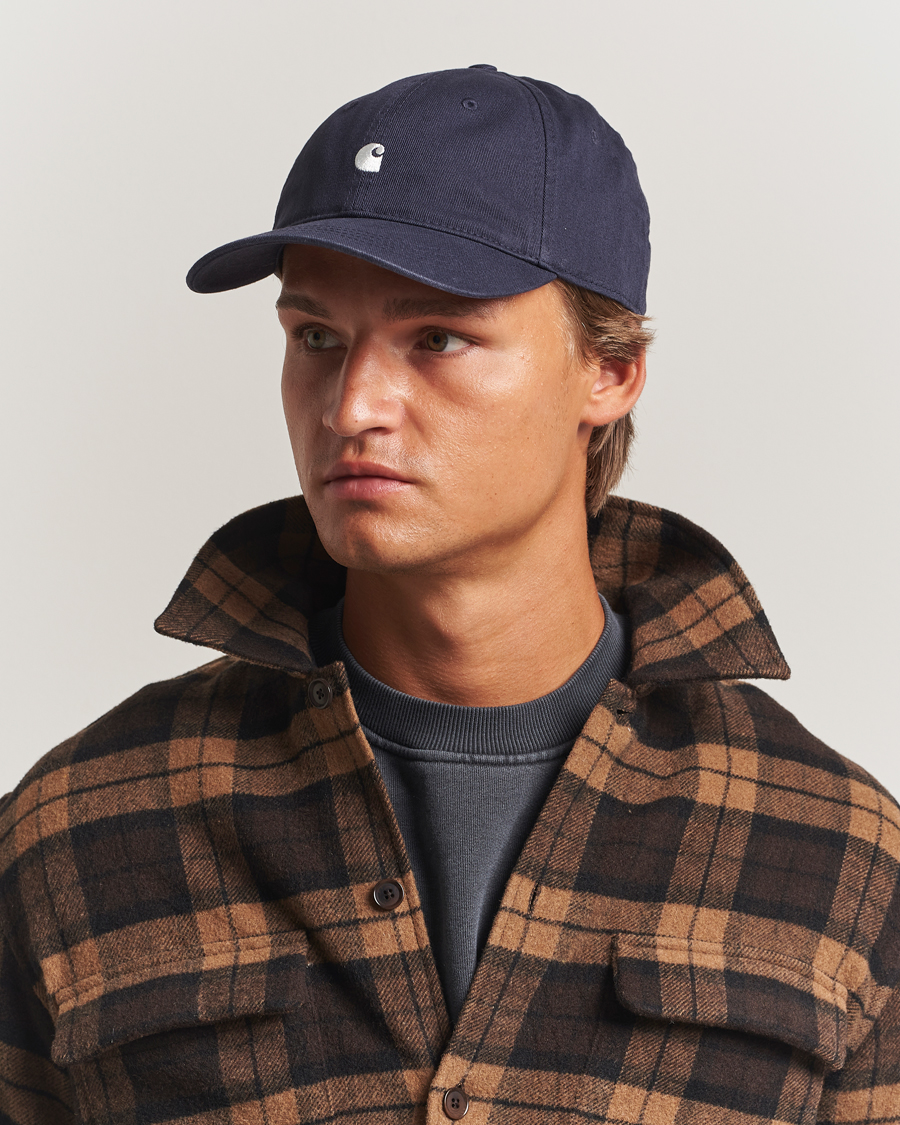 Homme | Bobs Et Casquettes | Carhartt WIP | Madison Logo Cap Dark Navy