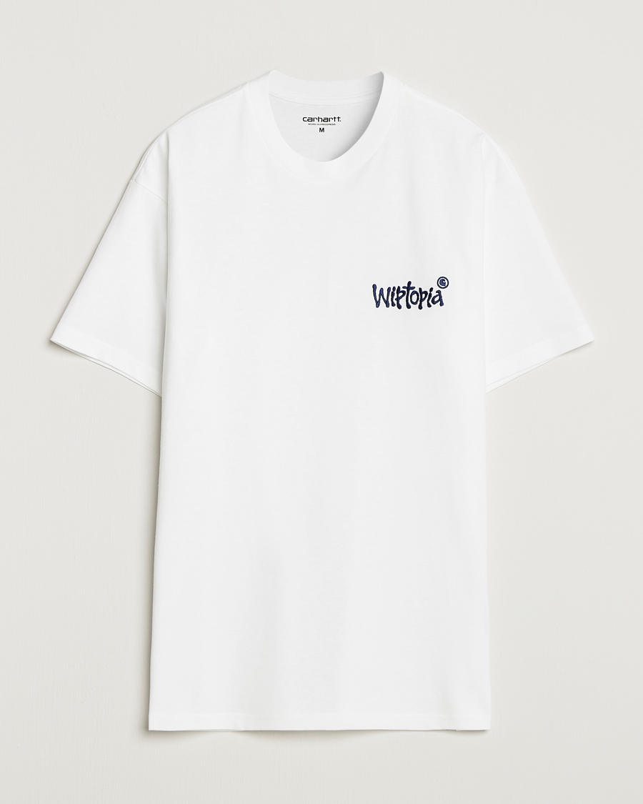 Homme | T-shirts | Carhartt WIP | Wiptopia Script T-Shirt White