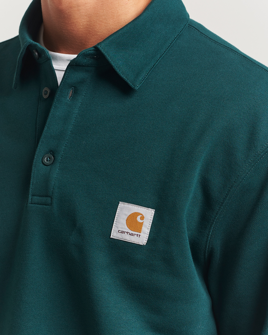 Homme | Pulls Et Tricots | Carhartt WIP | Polo Sweatshirt Dark Fir