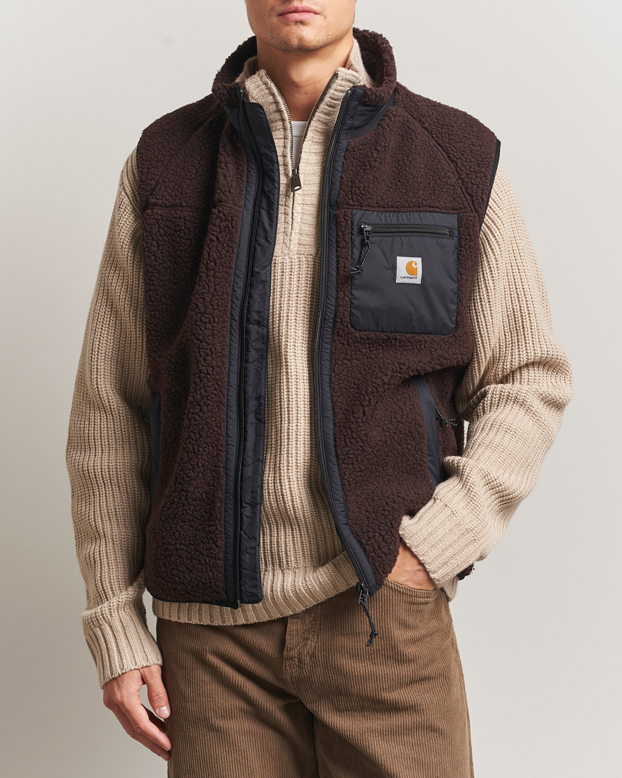 Homme | Manteaux Et Vestes | Carhartt WIP | Prentis Pile Vest Palisander Brown