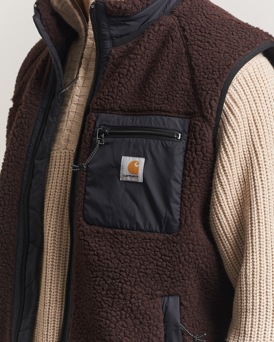 Homme | Manteaux Et Vestes | Carhartt WIP | Prentis Pile Vest Palisander Brown