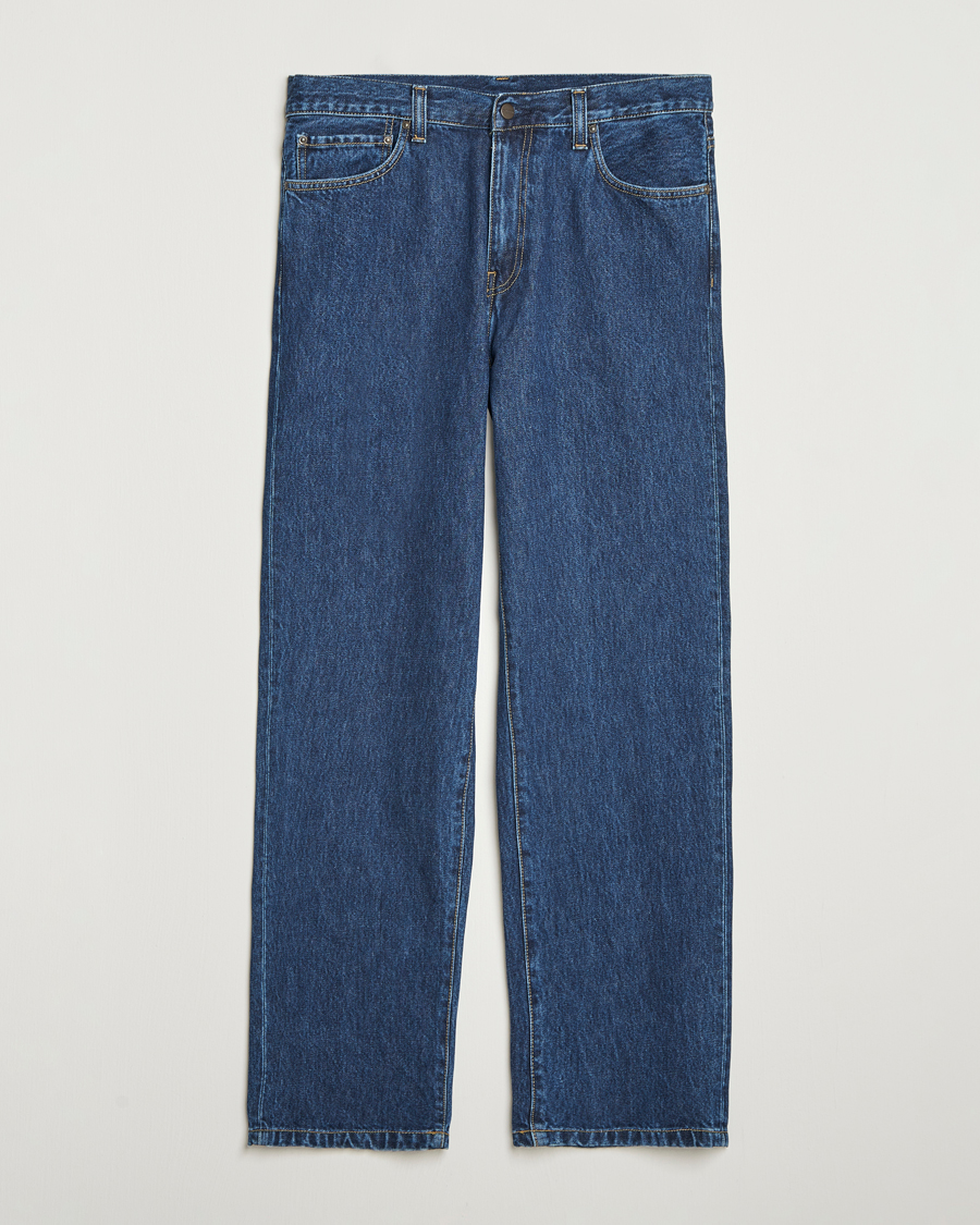 Homme | Jeans | Carhartt WIP | Aaron Pant Smith Denim Stone Wash