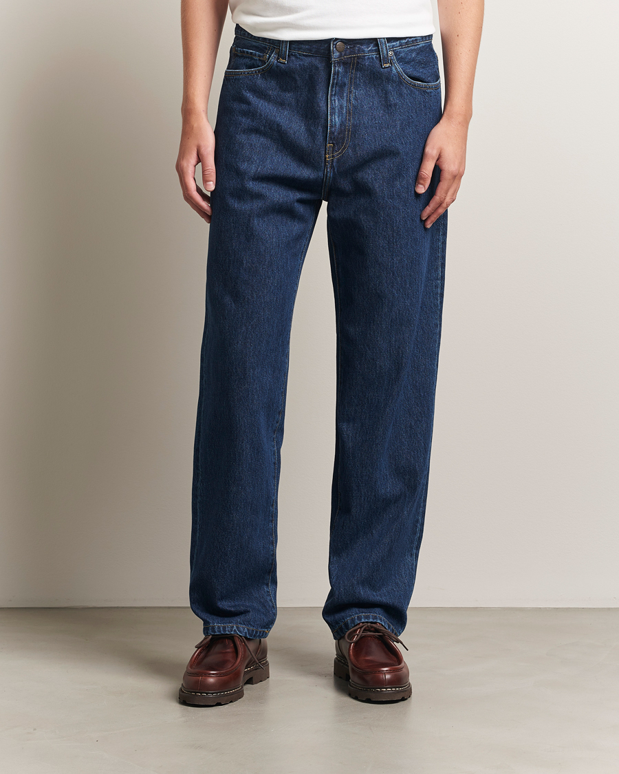 Homme | Jeans | Carhartt WIP | Aaron Pant Smith Denim Stone Wash