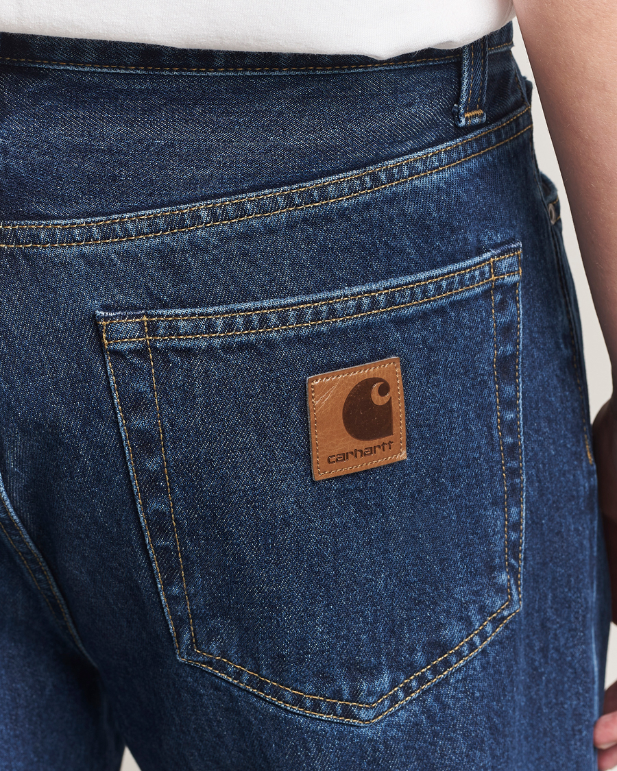 Homme | Jeans | Carhartt WIP | Aaron Pant Smith Denim Stone Wash