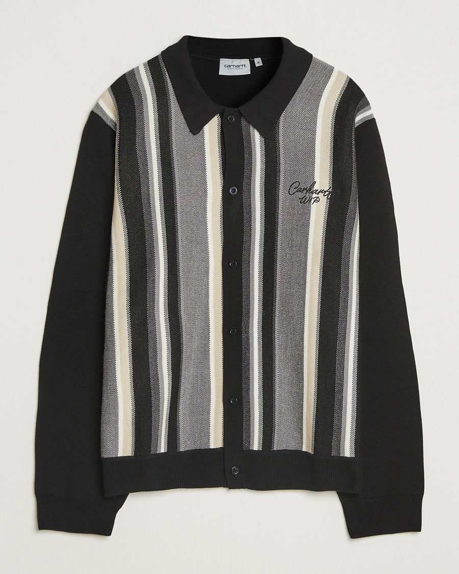 Homme | Pulls Et Tricots | Carhartt WIP | Bainter Striped Cardigan Black