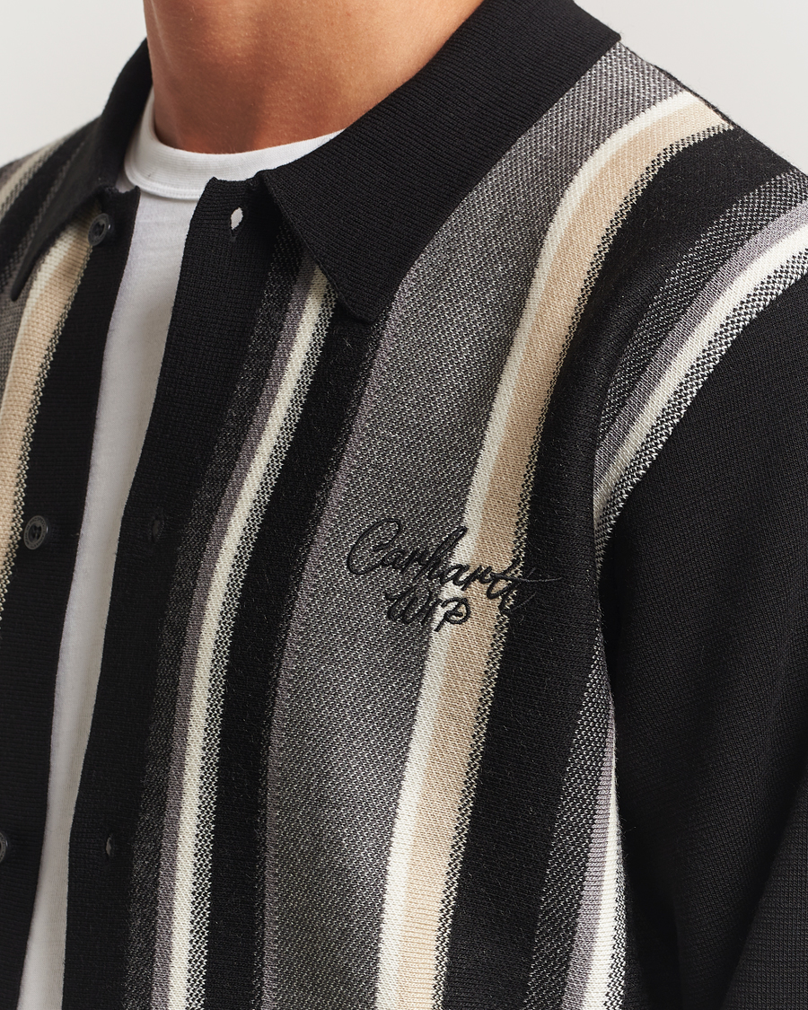 Homme | Pulls Et Tricots | Carhartt WIP | Bainter Striped Cardigan Black