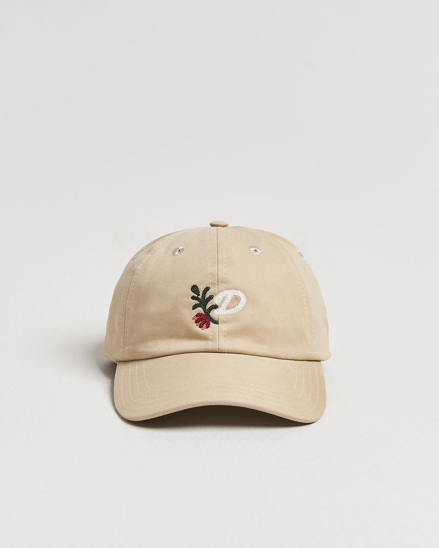 Homme | Bobs Et Casquettes | Drake's | D Flower Baseball Cap Sand