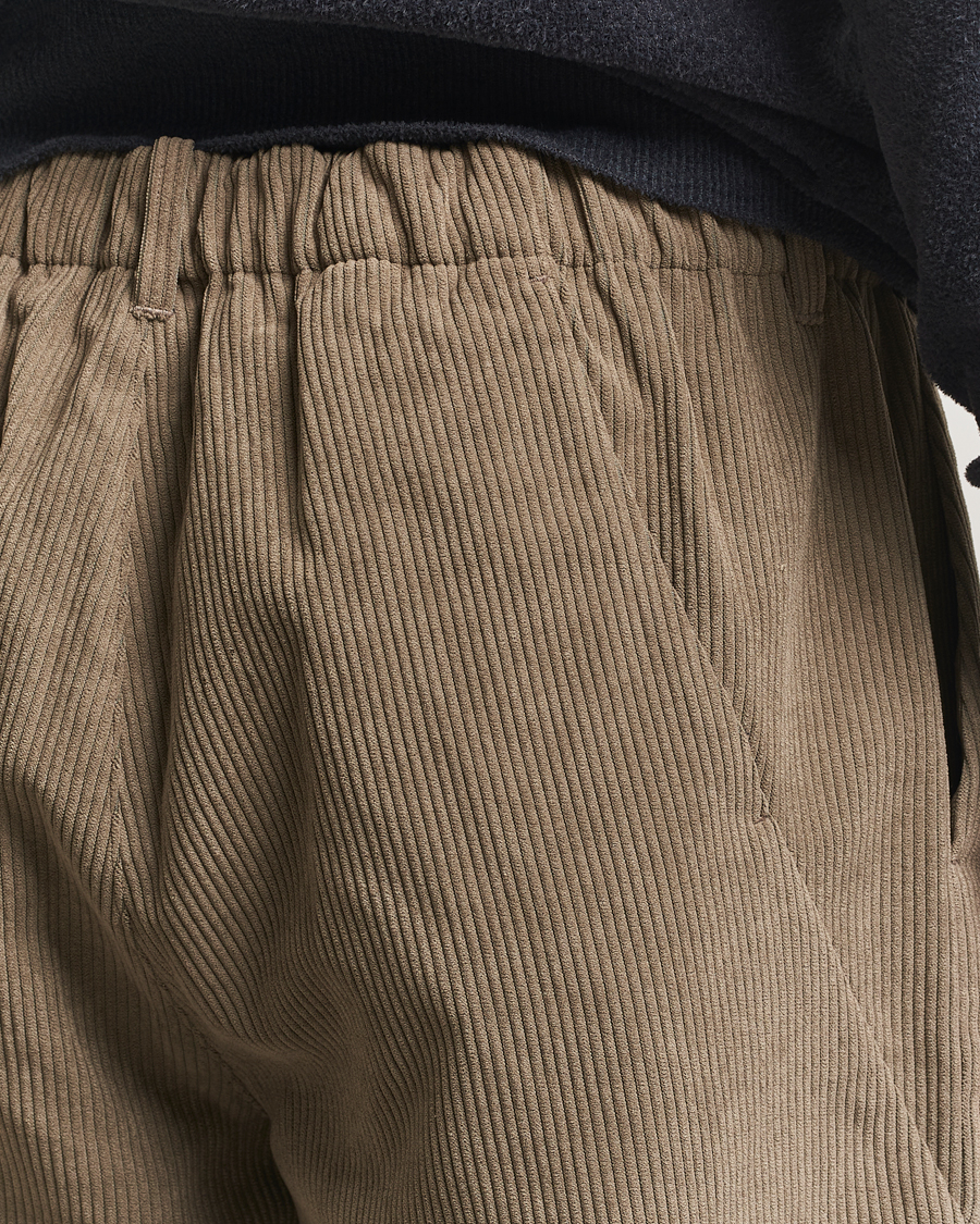 Homme | Pantalons | Goldwin | Wale Corduroy Straight Pants Taupe