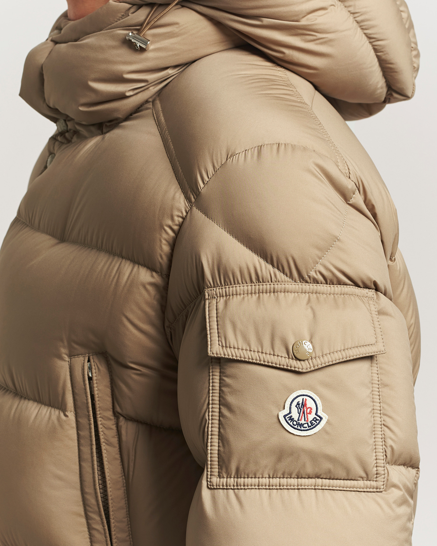 Homme | Manteaux Et Vestes | Moncler | Bretagne Down Parka Beige