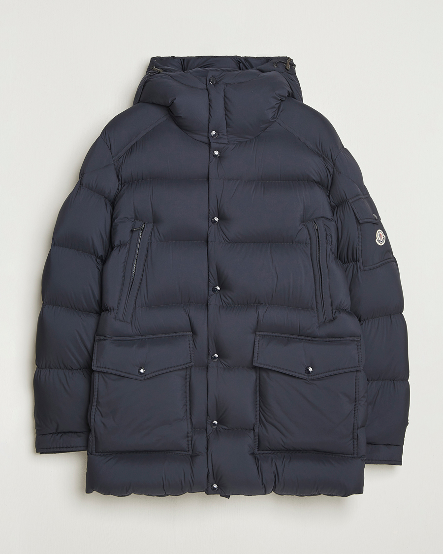 Homme | Manteaux Et Vestes | Moncler | Bretagne Down Parka Navy