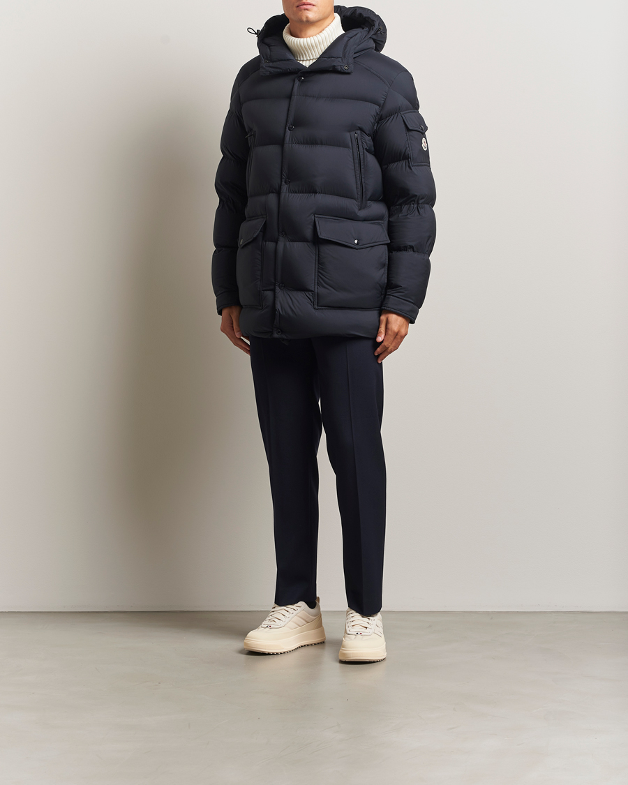 Homme | Manteaux Et Vestes | Moncler | Bretagne Down Parka Navy