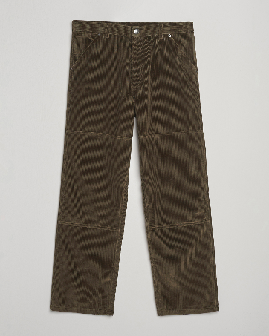 Homme | Pantalons | Moncler | Corduroy Drawstring Trousers Military