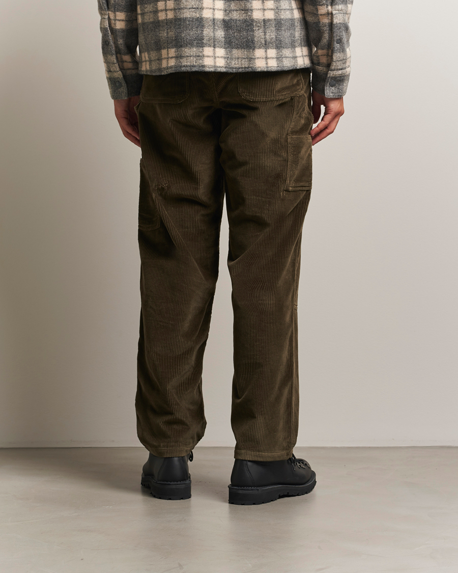 Homme | Pantalons | Moncler | Corduroy Drawstring Trousers Military