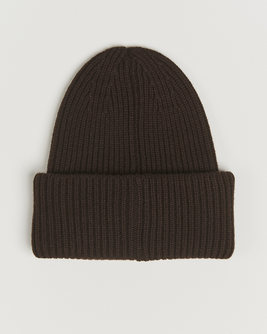 Homme | Moncler Cashmere Beanie Brown | Moncler | Cashmere Beanie Brown