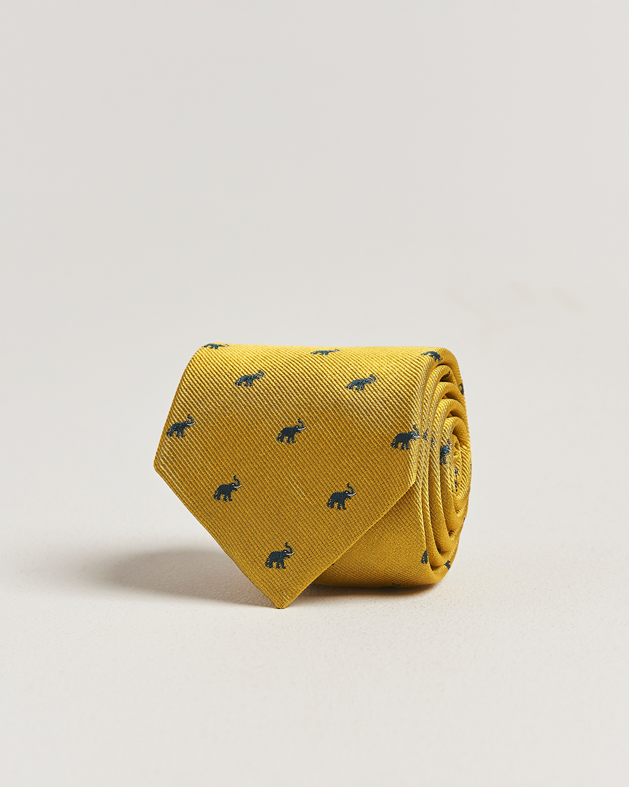 Homme | Morris Club Tie Yellow | Morris | Club Tie Yellow