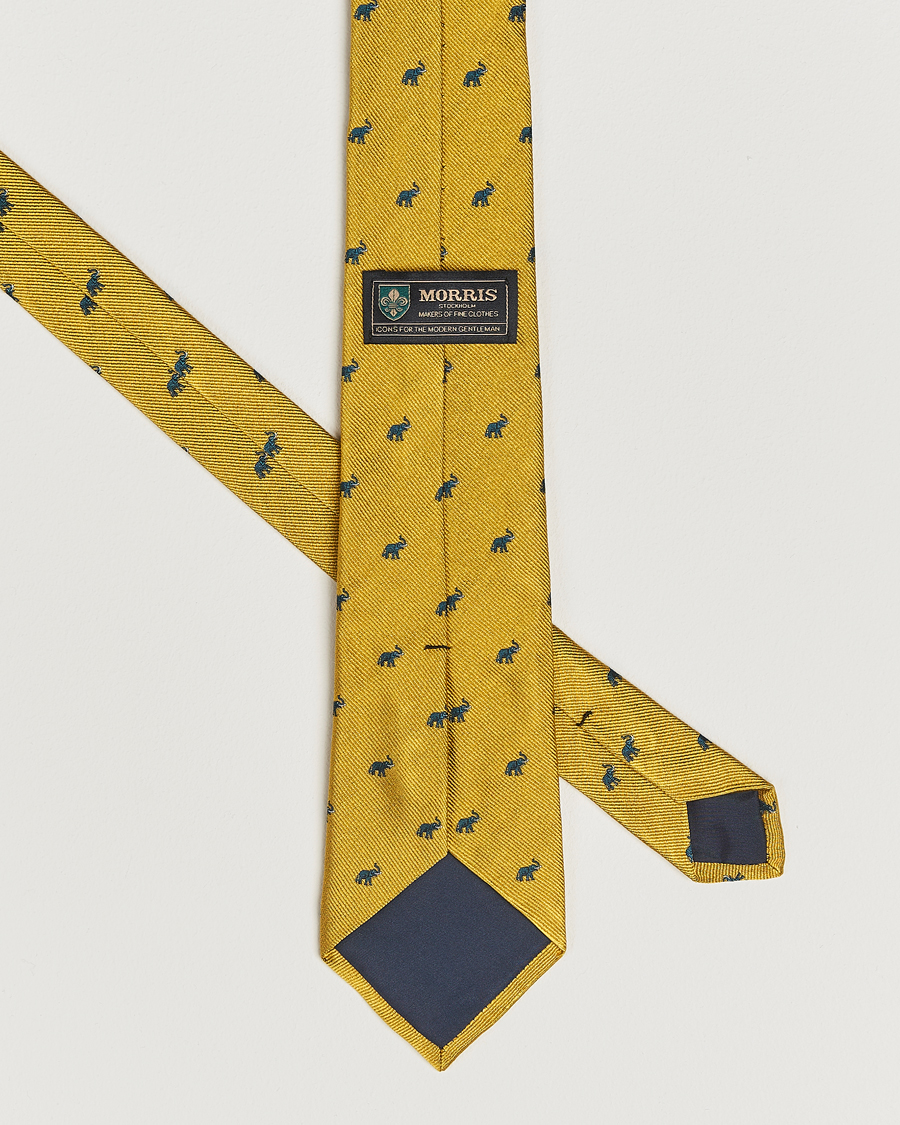 Homme | Morris Club Tie Yellow | Morris | Club Tie Yellow