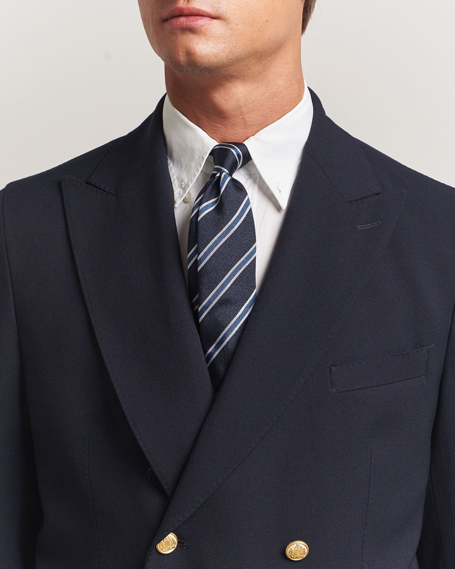 Homme | Morris Club Tie Navy | Morris | Club Tie Navy