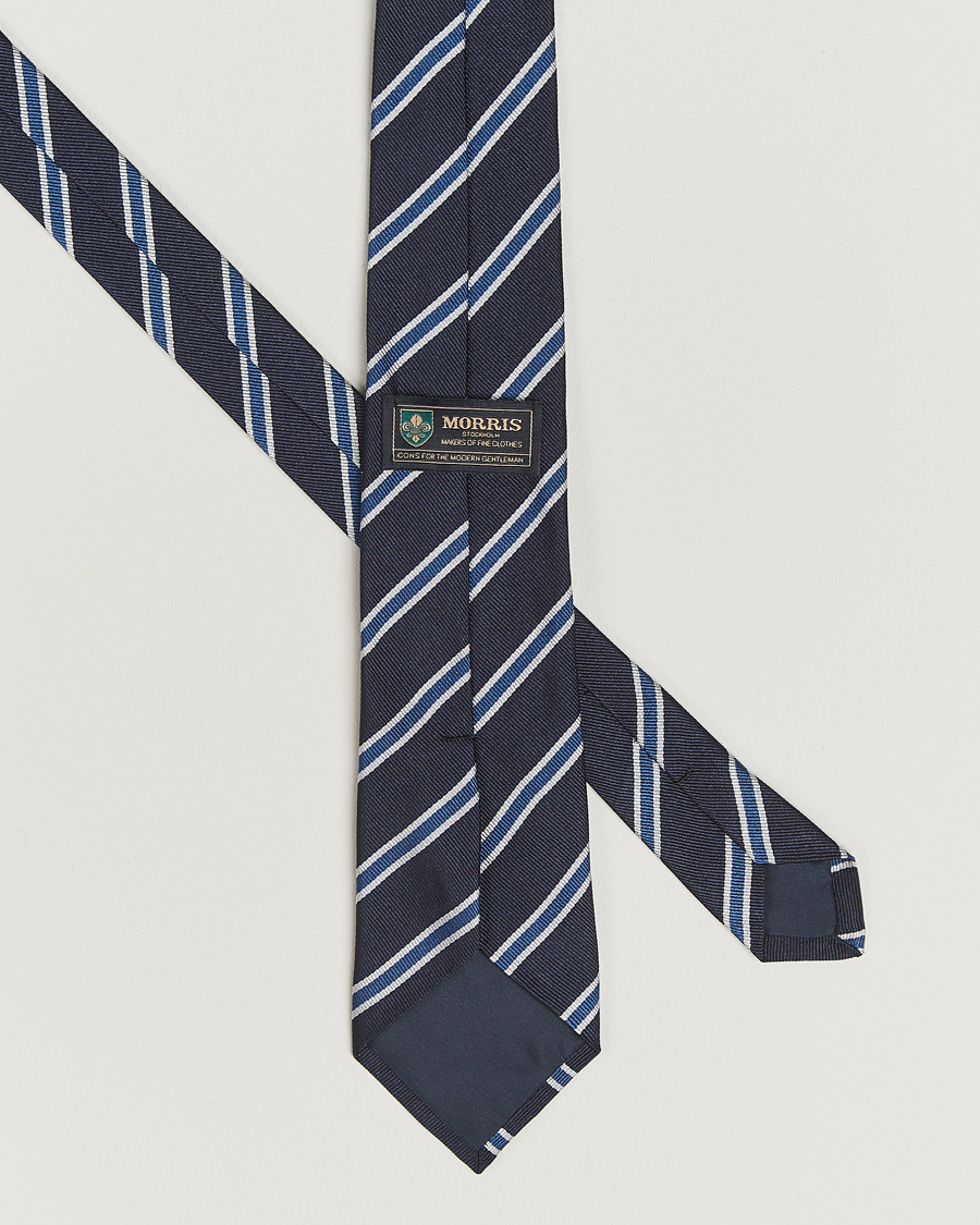 Homme | Morris Club Tie Navy | Morris | Club Tie Navy