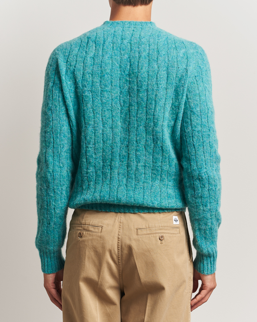 Homme | Pulls Et Tricots | Morris | Brushed Cable Sweater Green