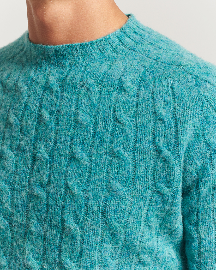 Homme | Pulls Et Tricots | Morris | Brushed Cable Sweater Green