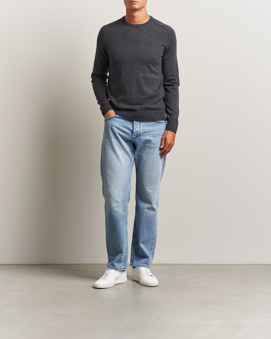 Homme | Pulls Et Tricots | Morris | Merino O-Neck Grey
