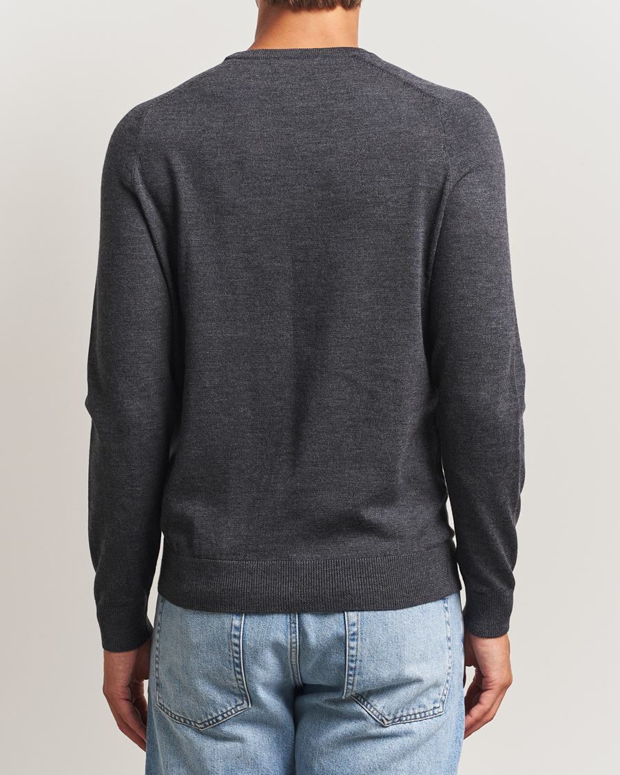 Homme | Pulls Et Tricots | Morris | Merino O-Neck Grey