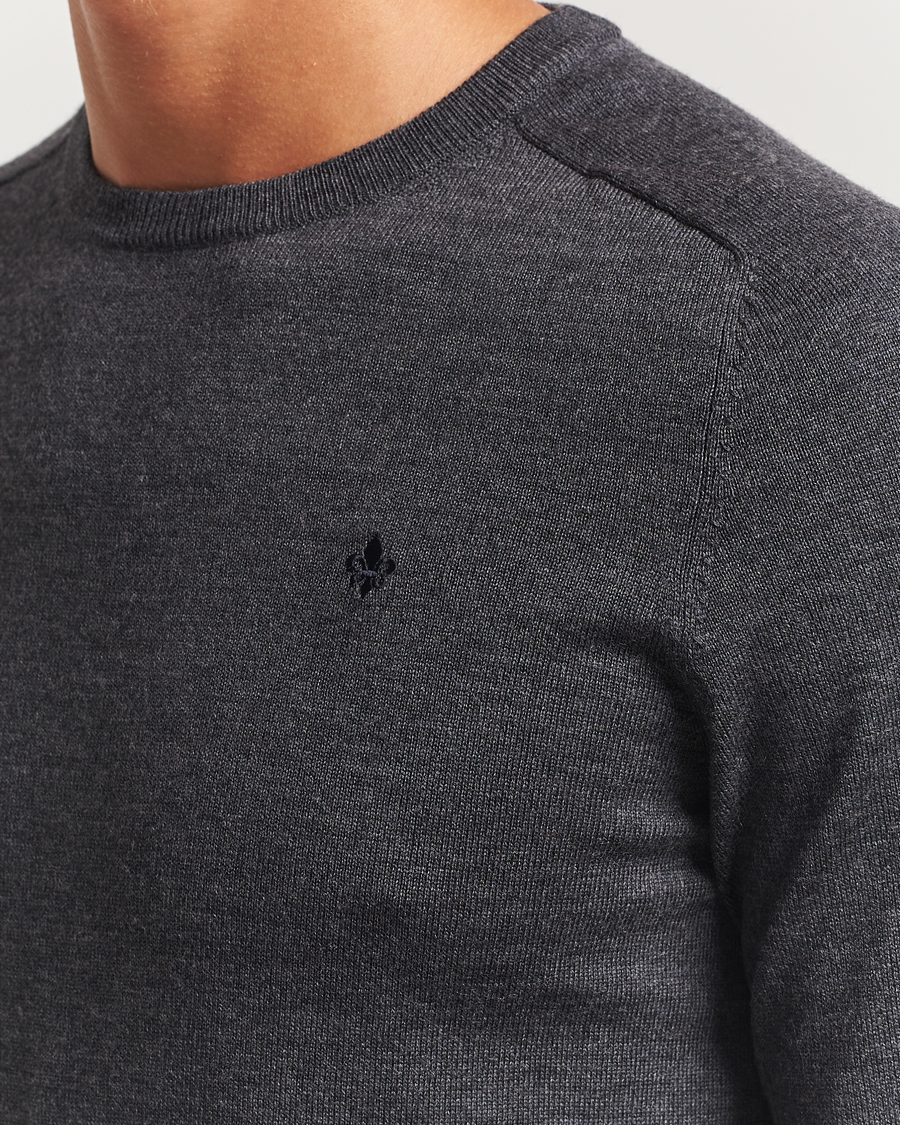 Homme | Pulls Et Tricots | Morris | Merino O-Neck Grey