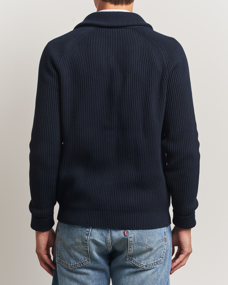Homme | Pulls Et Tricots | Morris | Brayden Shawl Cardigan Navy